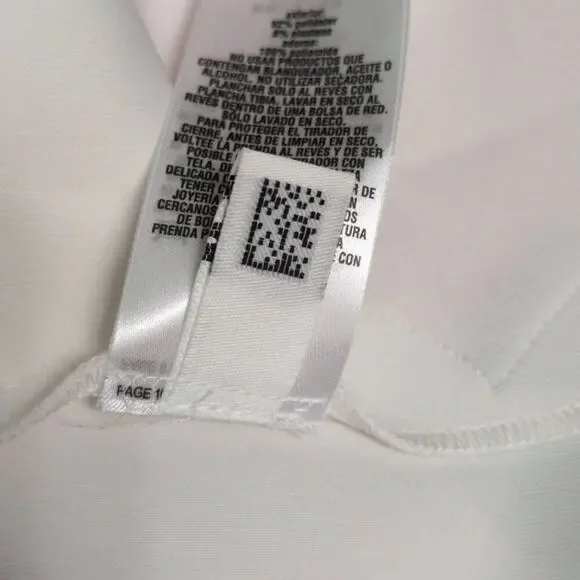 TED BAKER Caprila Bloom Scalloped Dress White Pink Blue Floral A Line Shift 4 (U - Picture 9 of 10